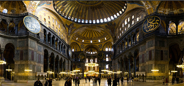 Santa Sof�a convertida en Mezquita Azul