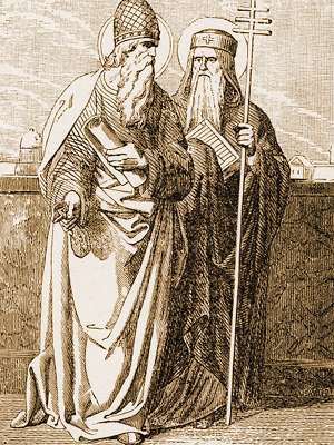 San Cayo y San Sotero, Papas m�rtires