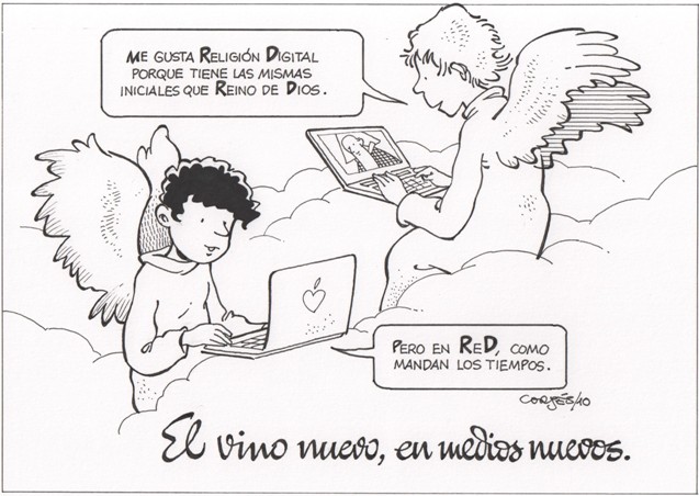 Vi�eta de despedida de Religi�n Digital