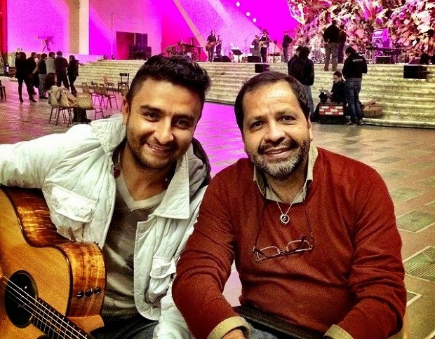 Alex Campos y Mart�n Valverde en el Vaticano